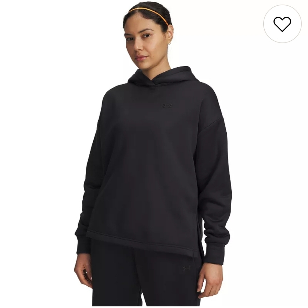 Under Armour Women’s Black Oversized Hoodie Pullover